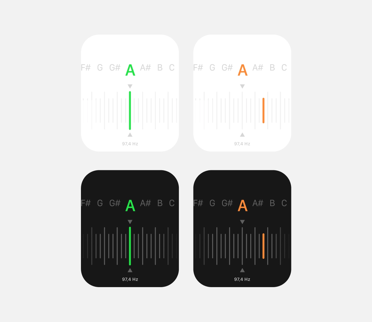 Tuner watch app