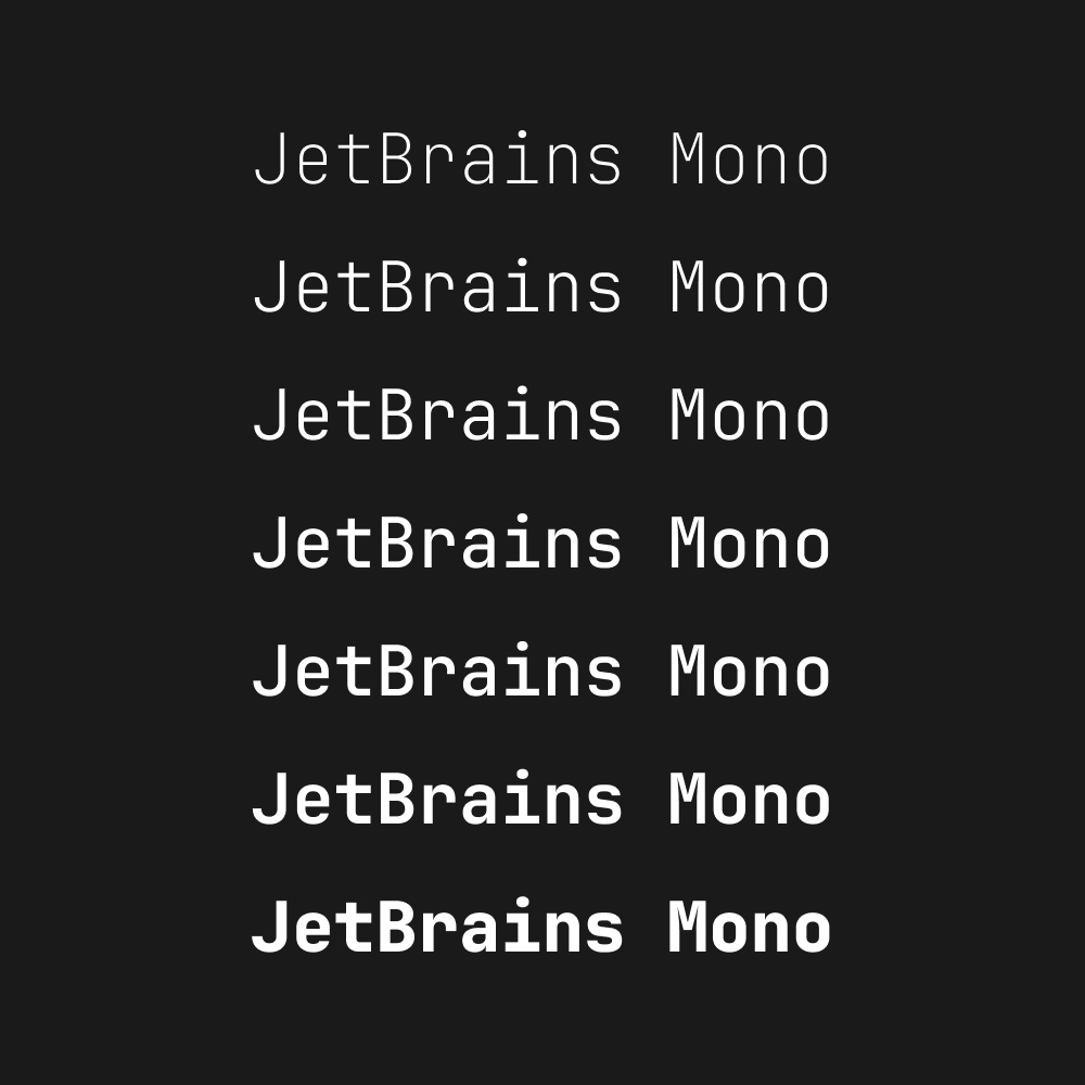 JetBrains Mono