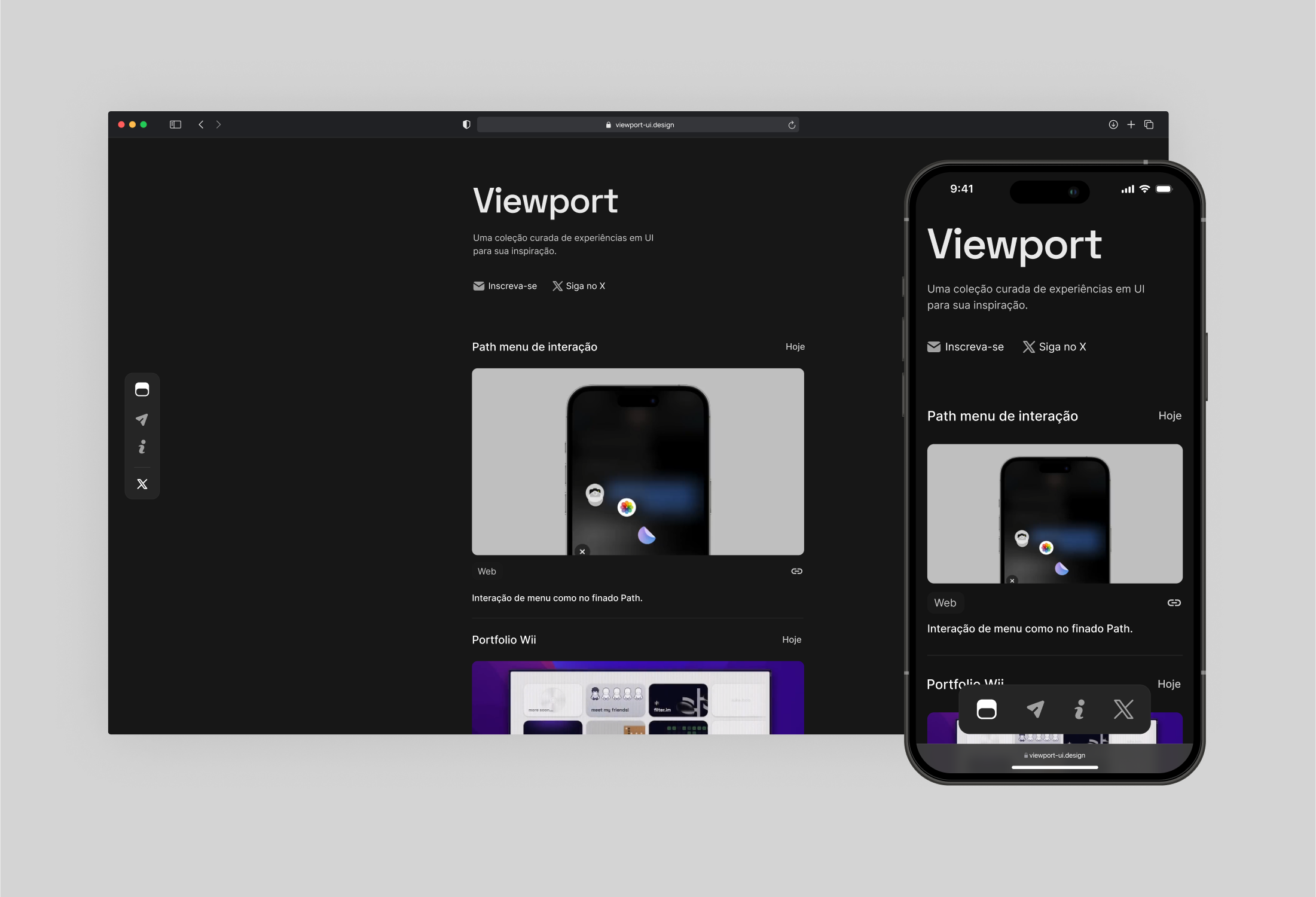 Viewport UI